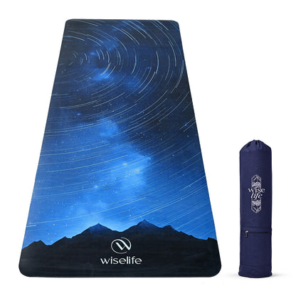 Professional PU & Natural Rubber Yoga Mat - 6mm