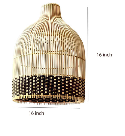 Nimit Bamboo Cane Hanging Light