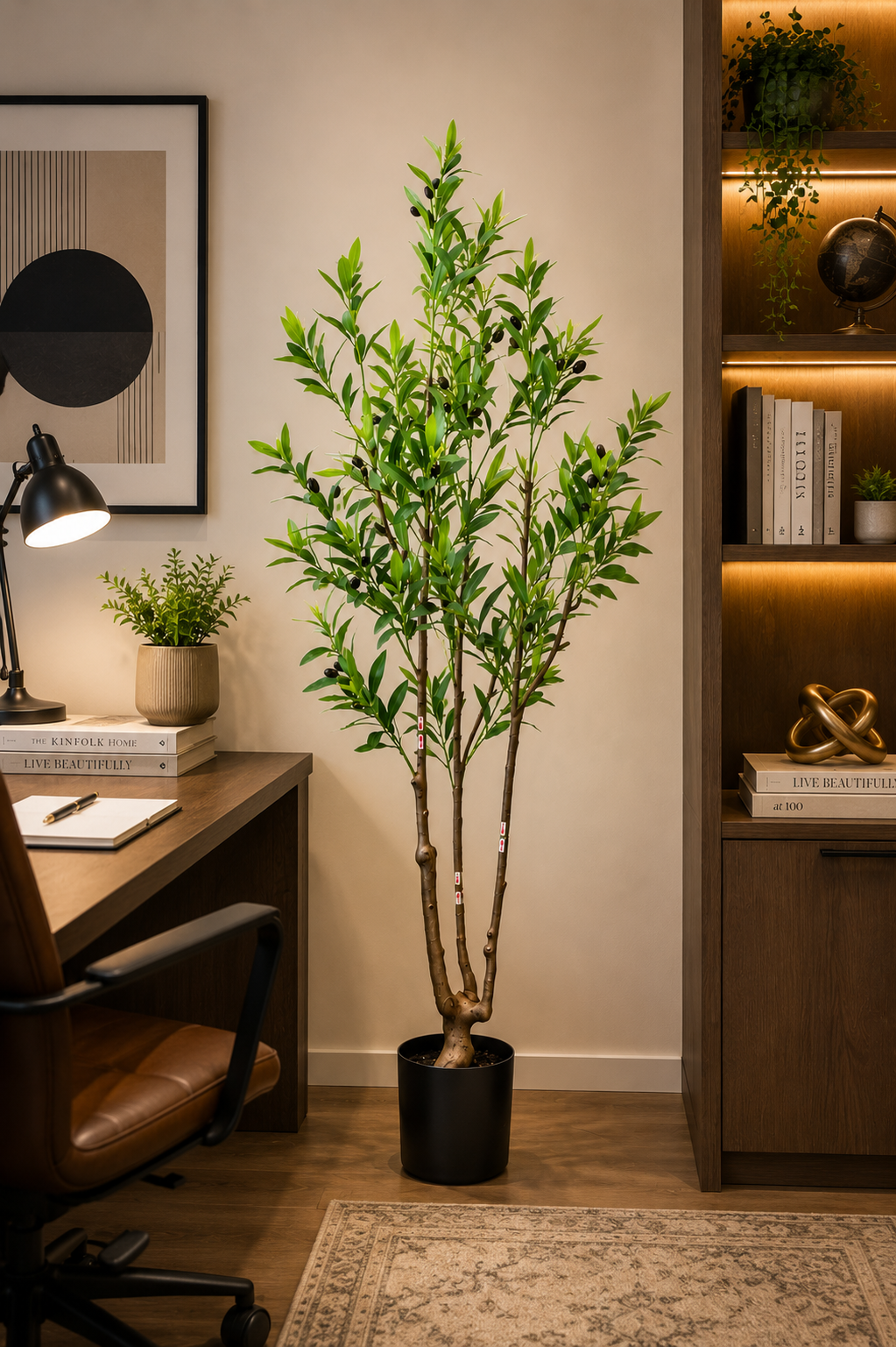 Olive Tree Faux Plant 59 inches