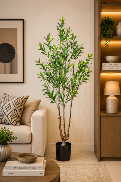 Olive Tree Faux Plant 59 inches