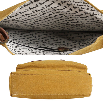 City Slicker Crossbody Sling bag For Men & Women – Mustard