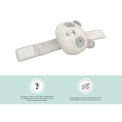 Panda Wrist Rattle