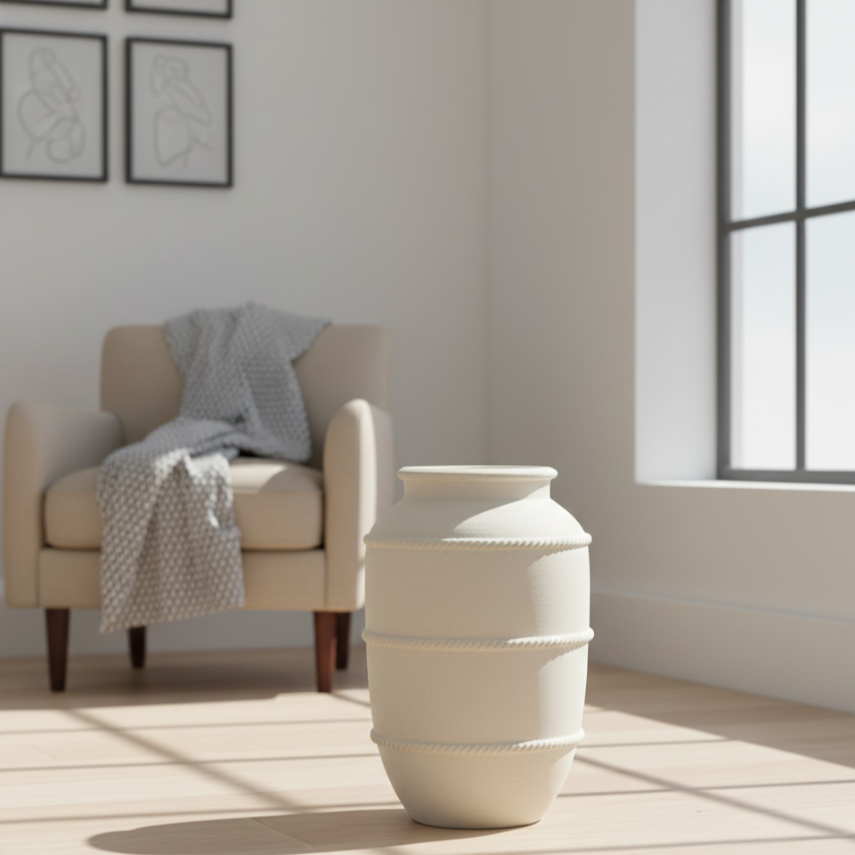 Epic Parola Terracotta Campana Urn – Lightweight Hand-Finished Garden Statement Planter 26″, 30″ & 36″