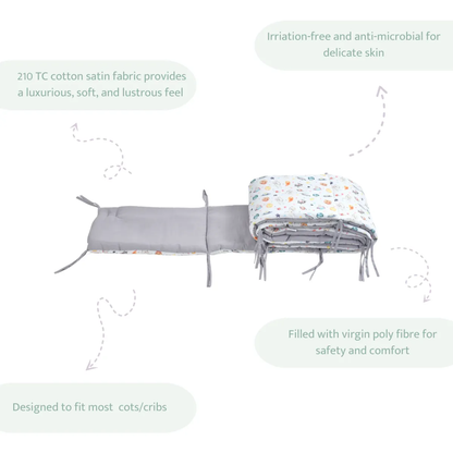 Sovana Premium 4-Piece Baby Cot Combo Pets of the Galaxy