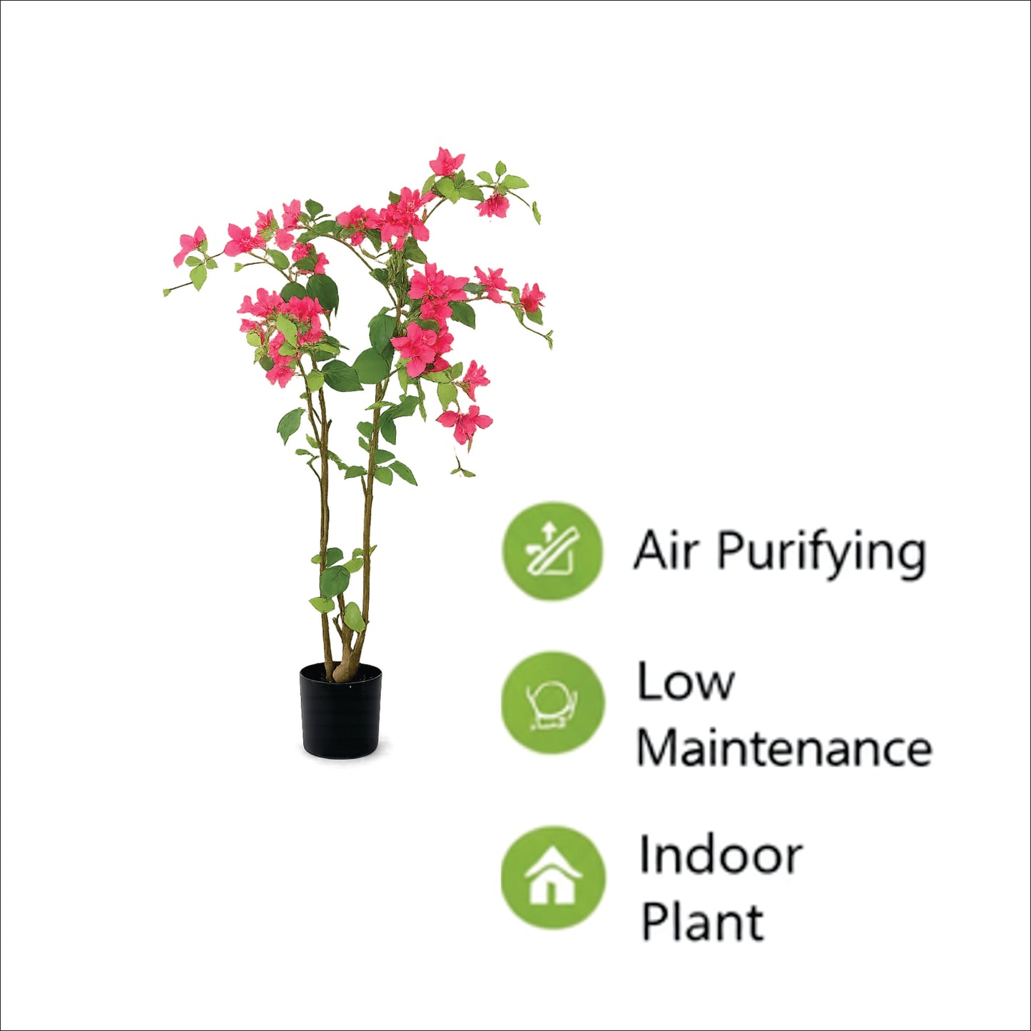 Premium Artificial Pink Bougainvillea Tree