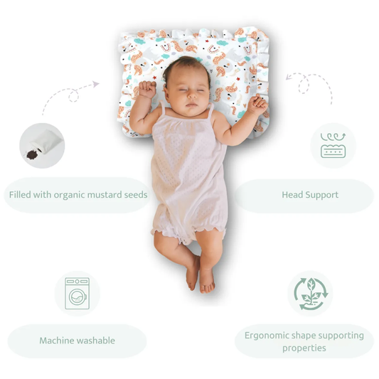 Sovana Premium 4-Piece Baby Cot Combo Unicorn