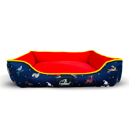 Premium Printed Dog Lounger Bed