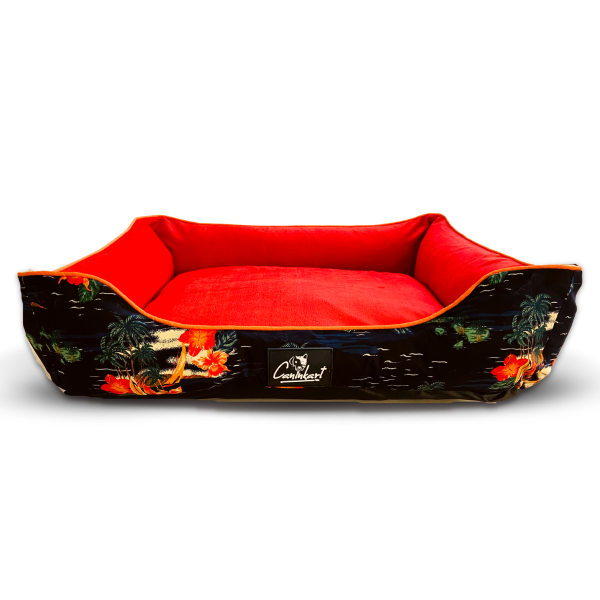 Premium Printed Dog Lounger Bed