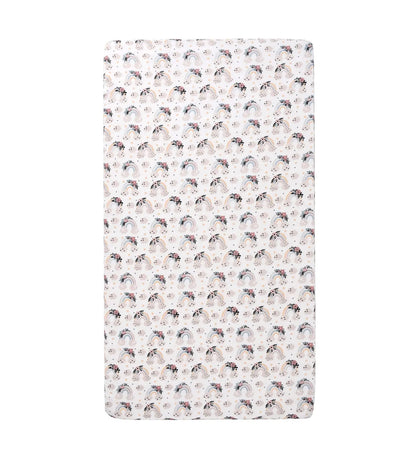 Sovana Premium Printed Muslin Fitted Crib sheet