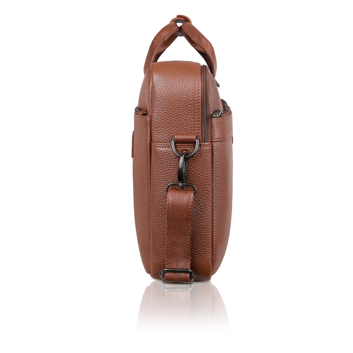 Wildhorn Premium Leather Laptop Messenger Bag | Executive Smart Office Satchel
