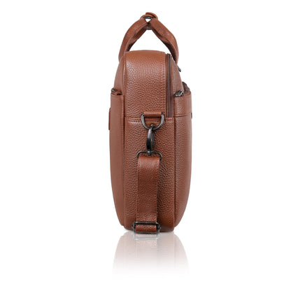 Wildhorn Premium Leather Laptop Messenger Bag | Executive Smart Office Satchel