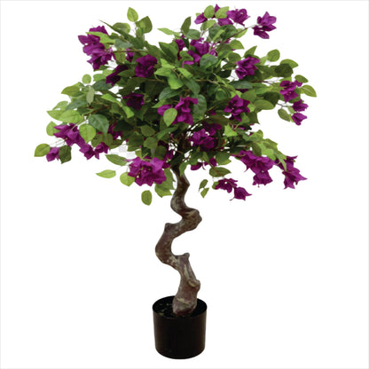 Premium Artificial Purple Bougainvillea Plant 47"
