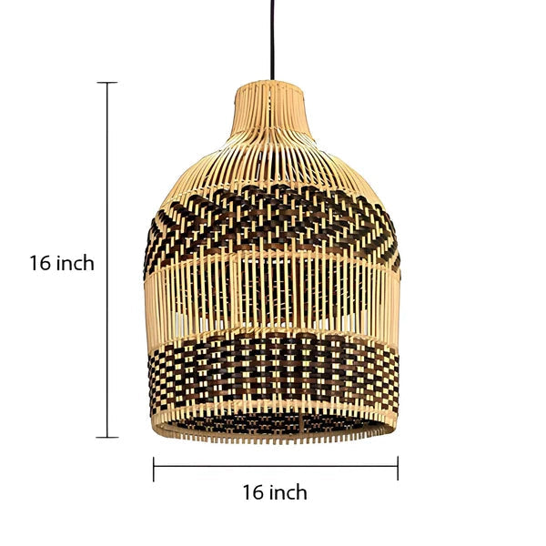 Ranbir Bamboo Cane Hanging Light