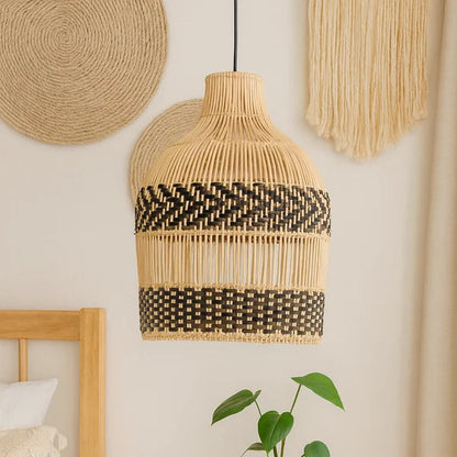 Ranbir Bamboo Cane Hanging Light