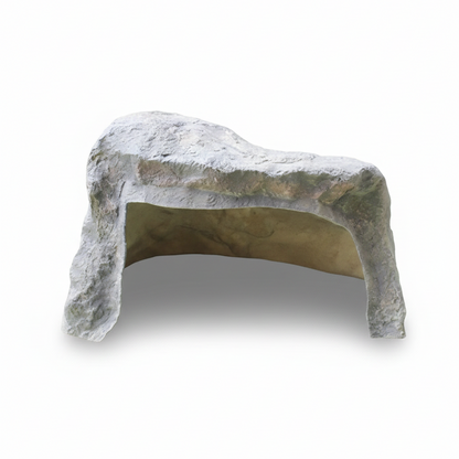 Large Robo Rock Diamond – 33" Decorative Landscape Sculpture