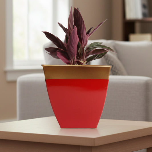Multicolor Tapered Planter