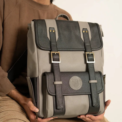 Reed Backpack for Men & Women (Storm Black)