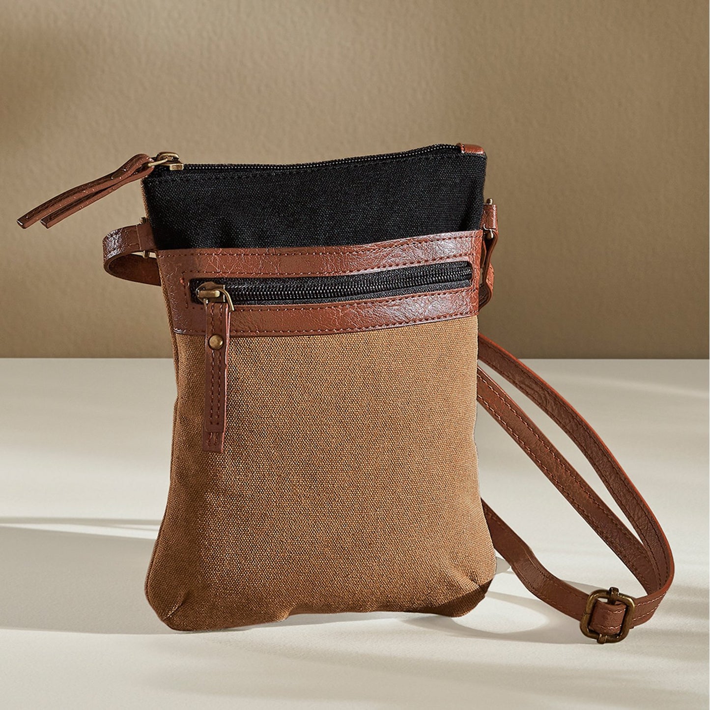 Artaflora – Canvas Small Messenger Crossbody Vintage Sling Bag with Stylish Design for Women