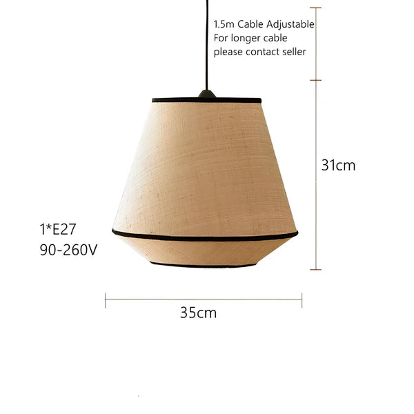 Rift Japandi Modern Hanging Light