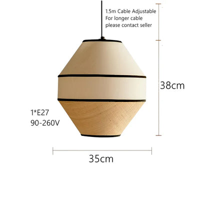 Rift Japandi Modern Hanging Light