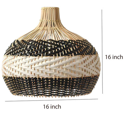 Handcrafted Bamboo Cane Pendant Light Sadhil