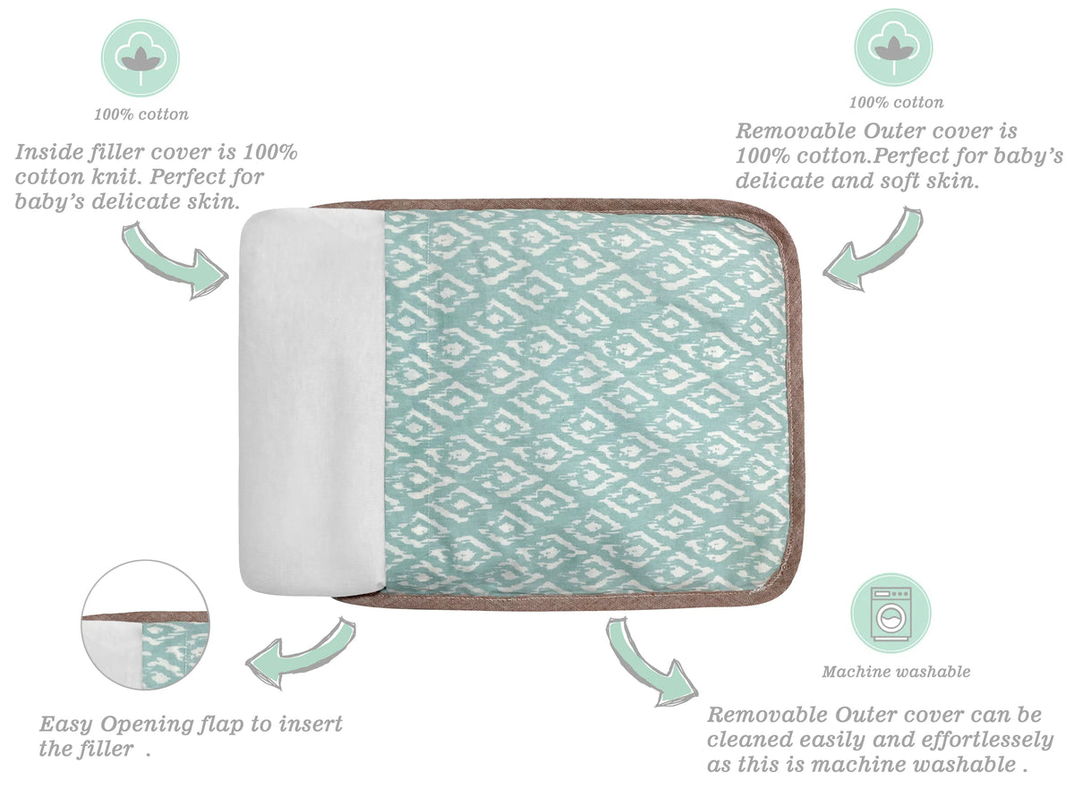 Abracadabra Savanna Rai Mustard Seed Baby Pillow