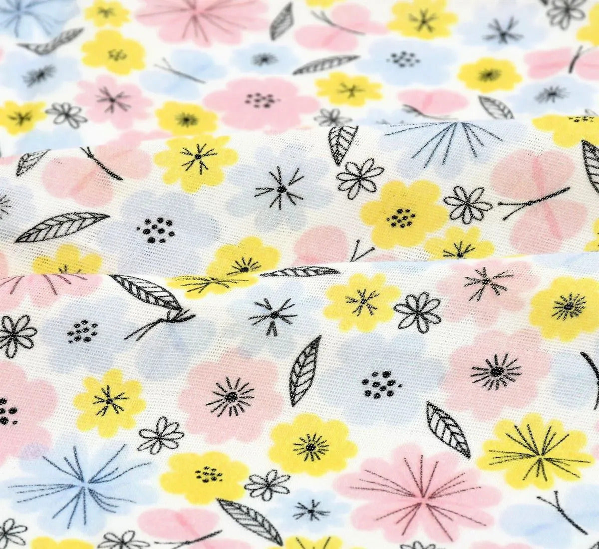 100% Cotton Muslin Swaddles – Set of 5