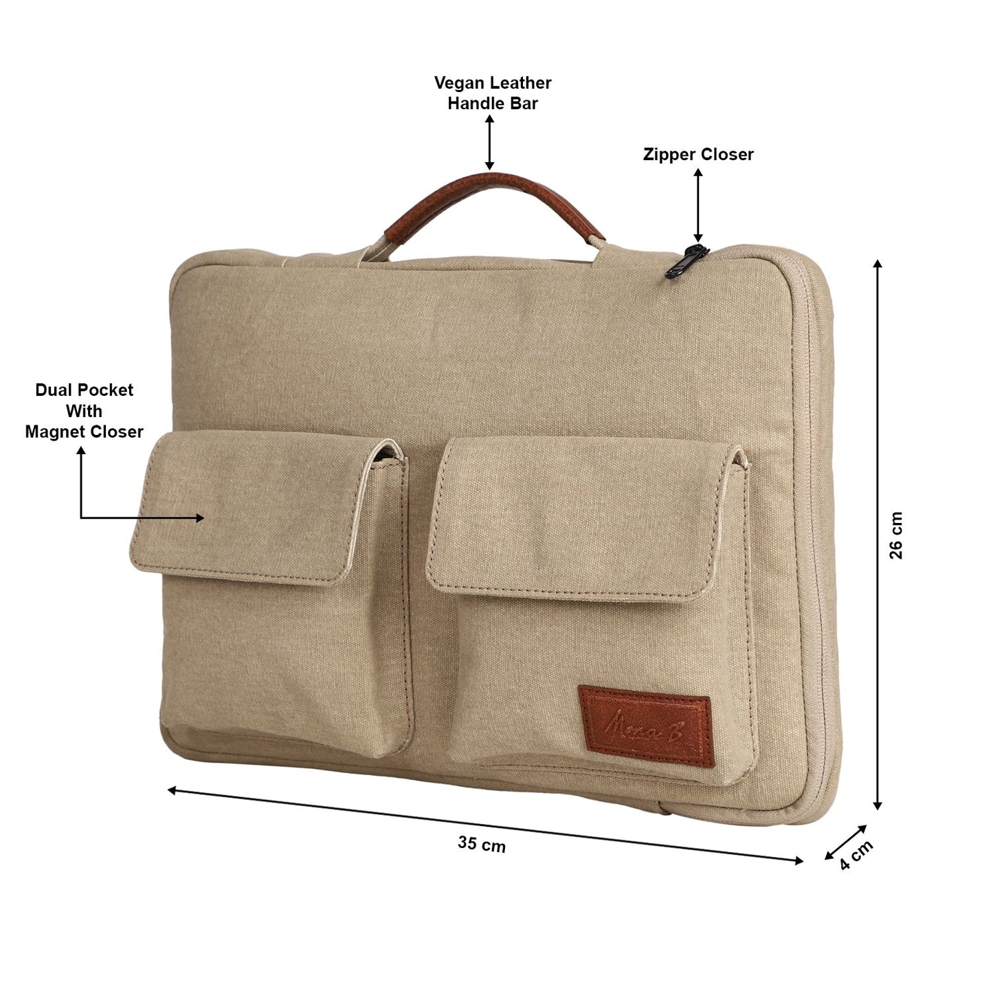 Buddy Earth – Essentials Laptop Bag Sleeve Case Cover Pouch with Handle