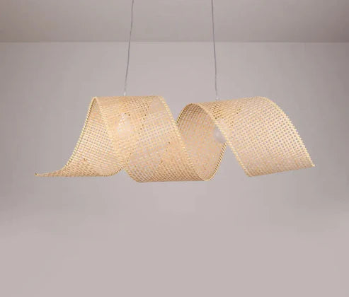 Handcrafted Wicker Rattan Pendant Light Sujal