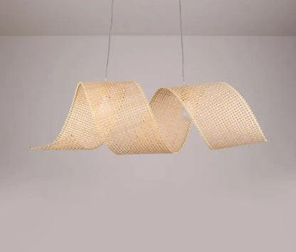 Handcrafted Wicker Rattan Pendant Light Sujal