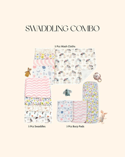 13-Piece Swaddling & Nursing Set