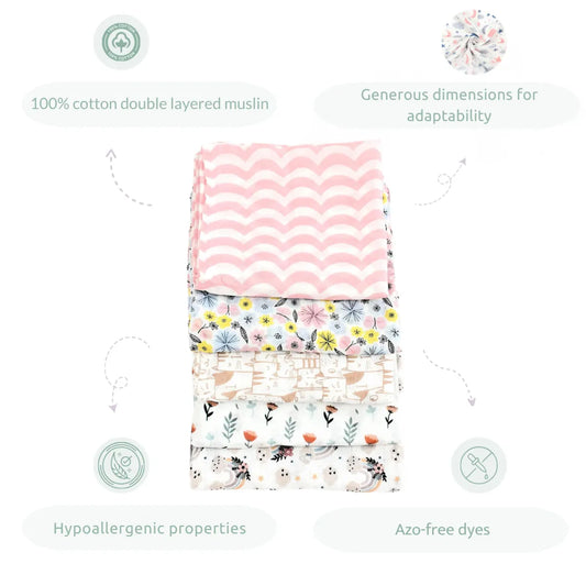 13-Piece Swaddling & Nursing Set