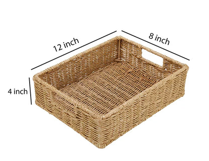 Tara Handwoven Kauna Grass Bathroom Storage Basket