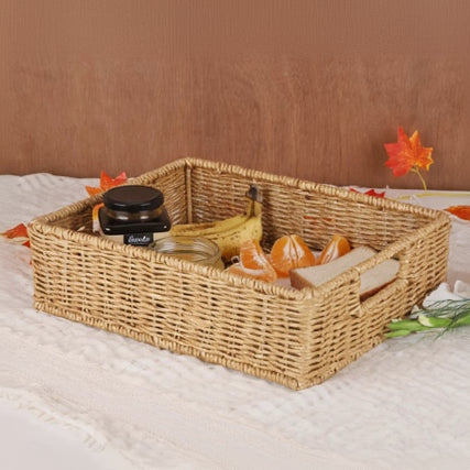 Priya Handwoven Kauna Grass Storage Basket Set of 2