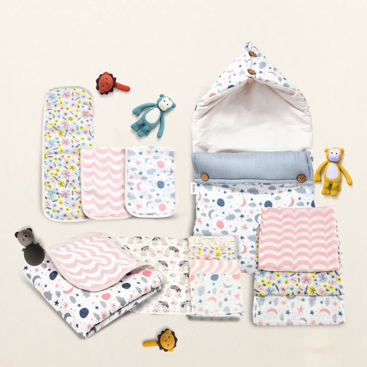 13-Piece Ultimate Newborn Essentials Combo - Twinklers