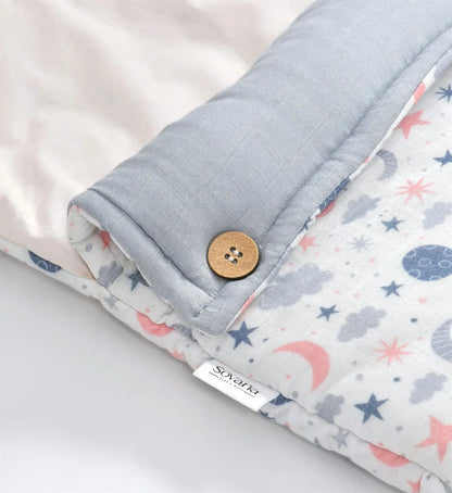 Sovana Twinklers 3-in-1 Muslin Carrier Nest & Sleeping Bag