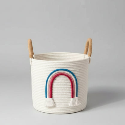 Handwoven Multipurpose Rainbow Basket