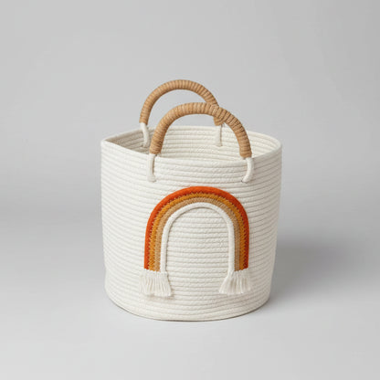 Handwoven Multipurpose Rainbow Basket