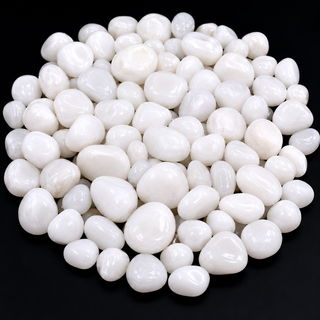 White Polished Standard Decorative Pebbles