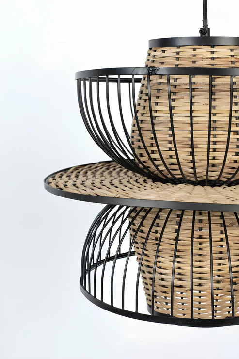 Handcrafted Rattan Bamboo Pendant Light Yash