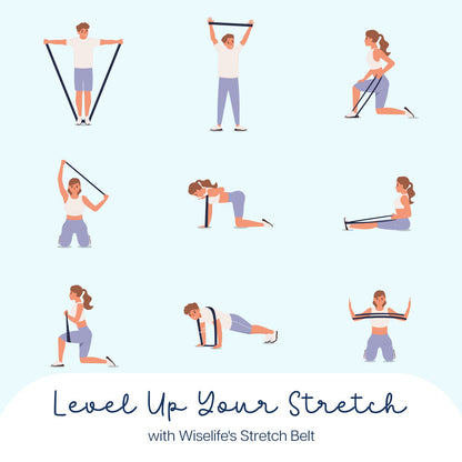 Wifelife Premium Cotton Yoga Stretch Belt