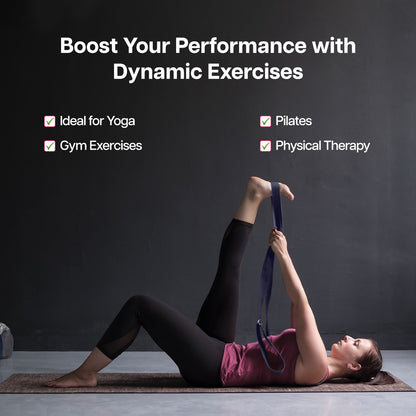 Wifelife Premium Cotton Yoga Stretch Belt