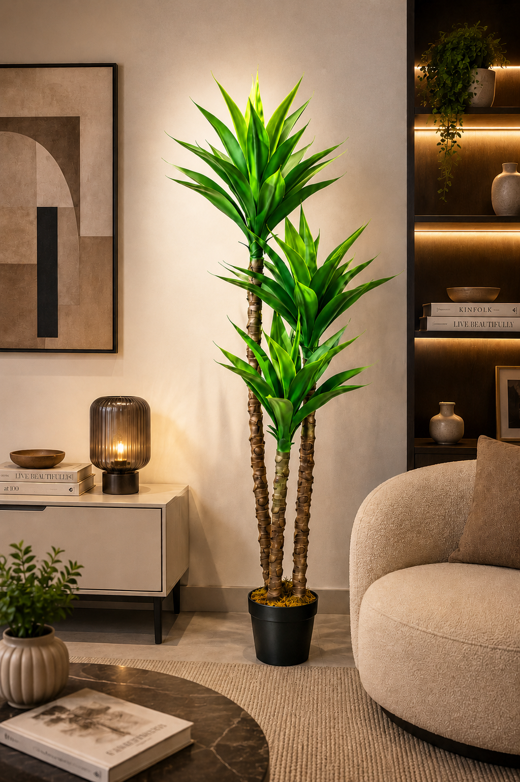 Artificial Yucca Plant– 59” Tall Faux Plant