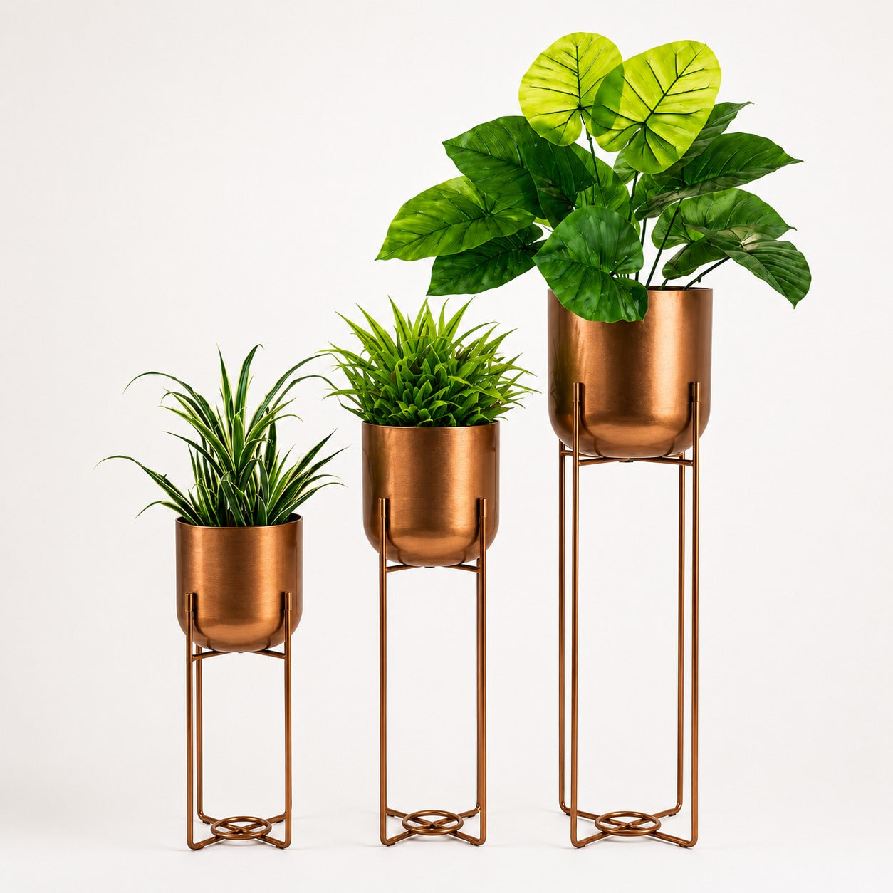 Metal Stand Pots