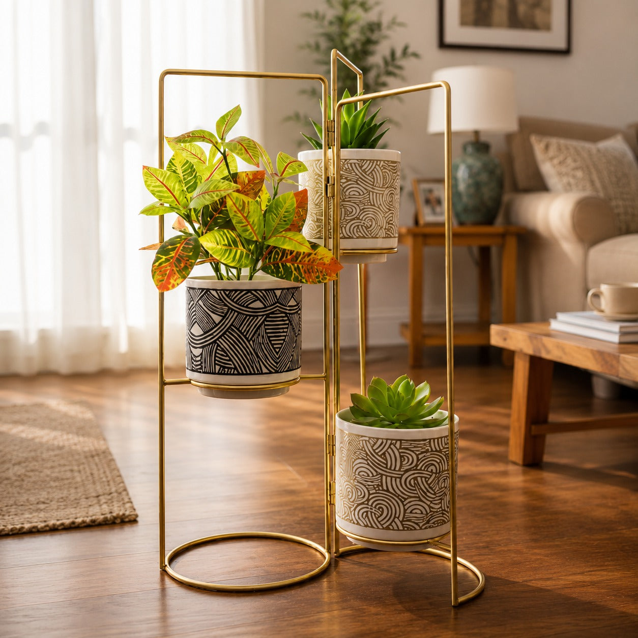 Metal planter