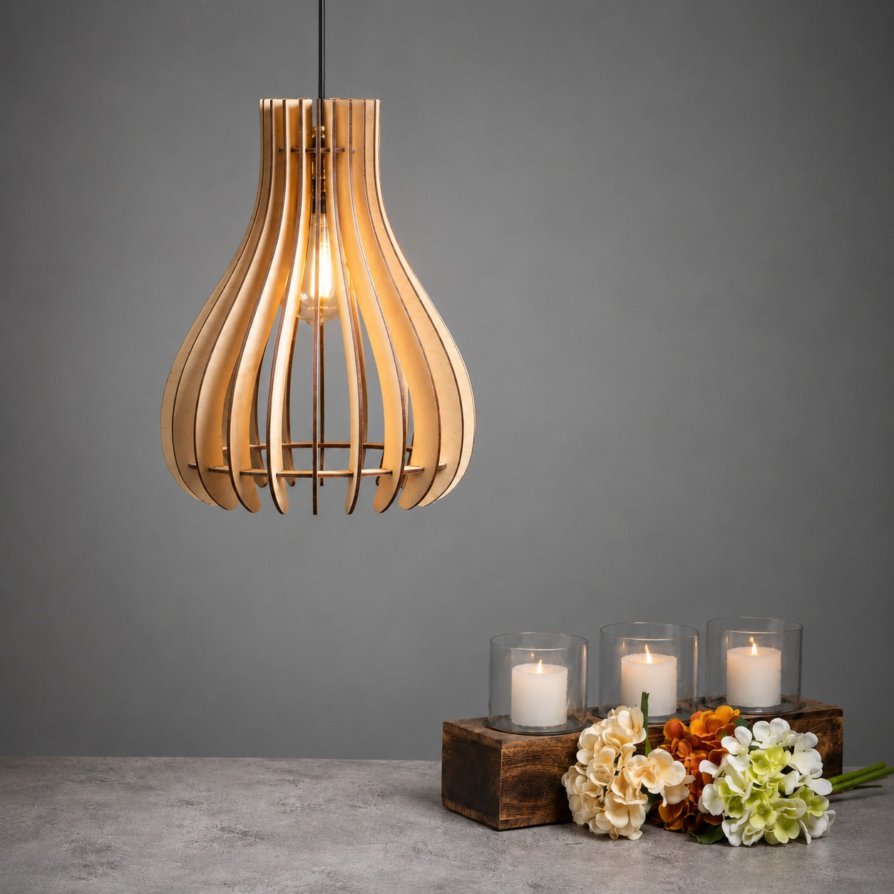 Wooden Lampshade