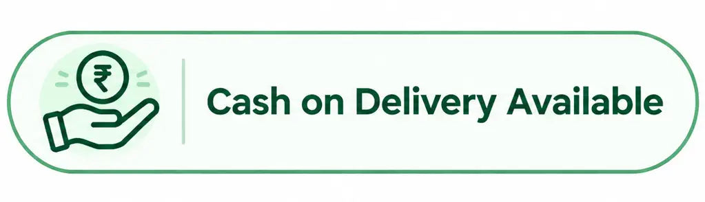 Cash on Delivery Available