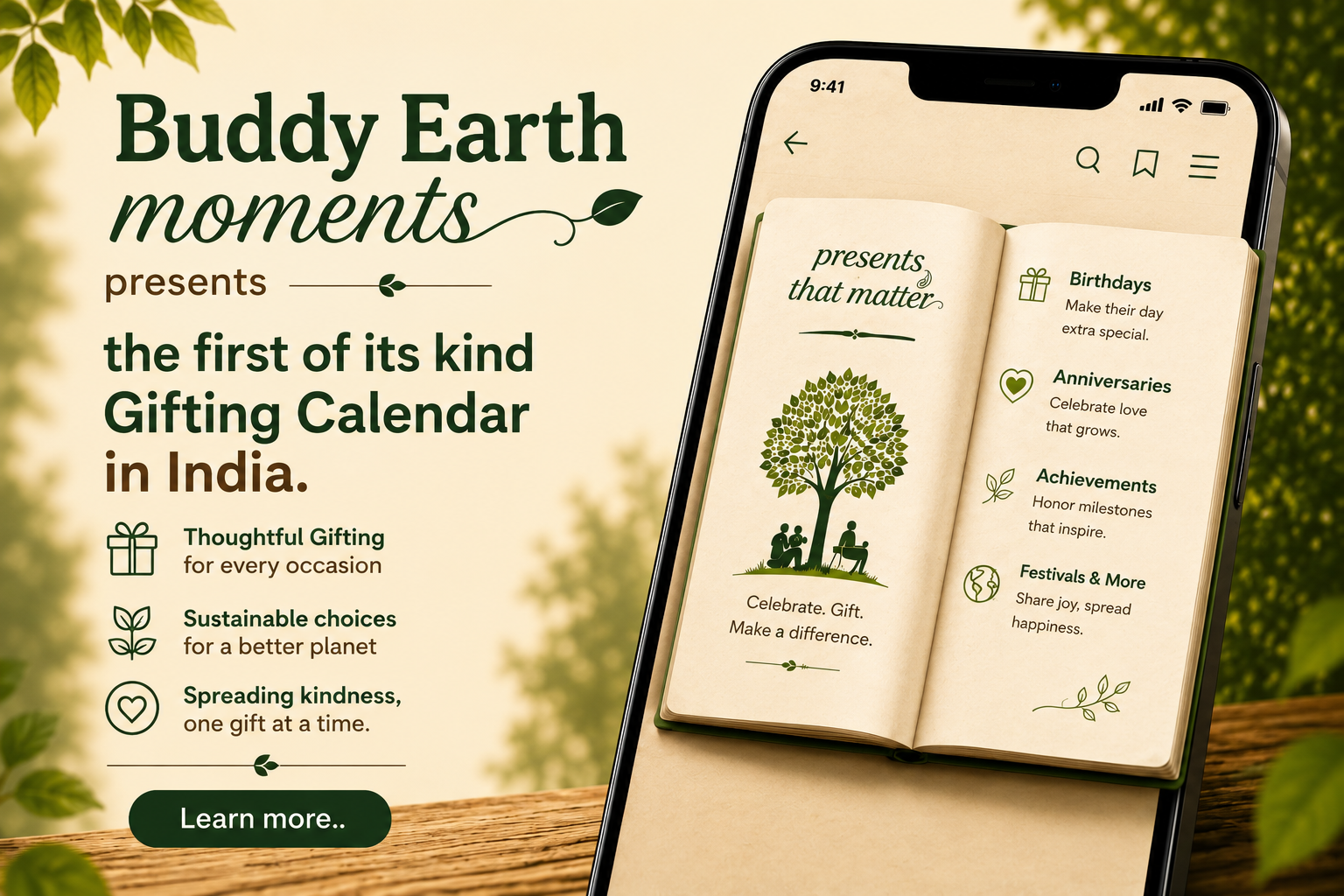 Buddy Earth Calendar