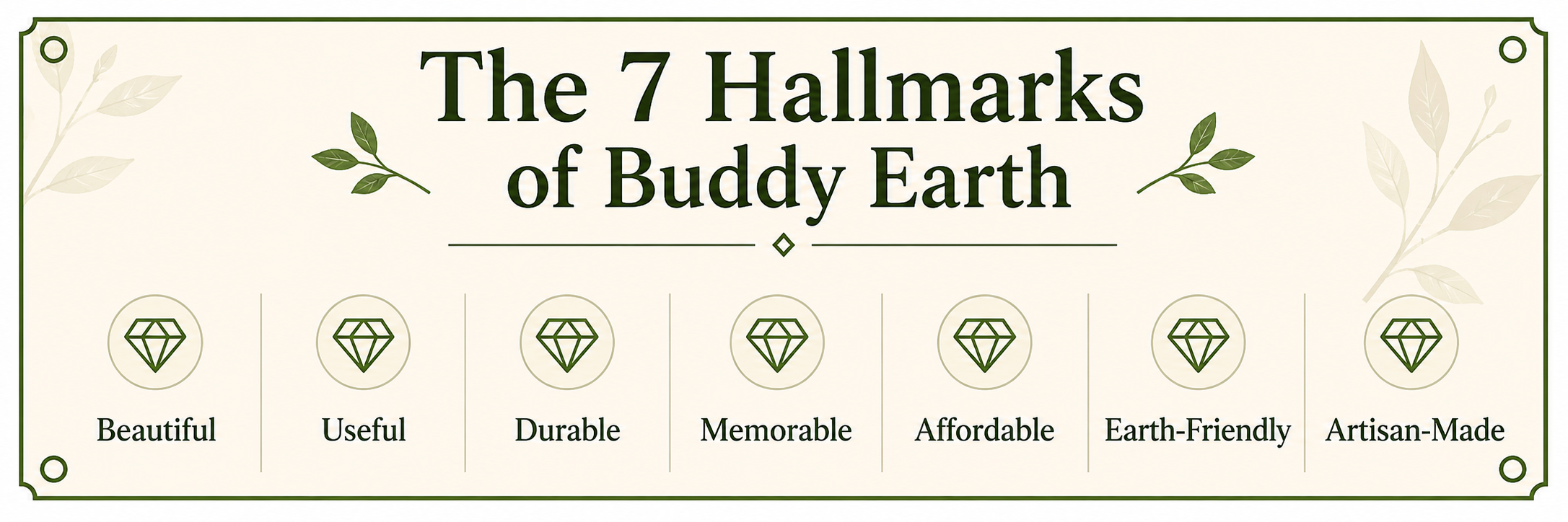 The 7 Hallmarks of Buddy Earth