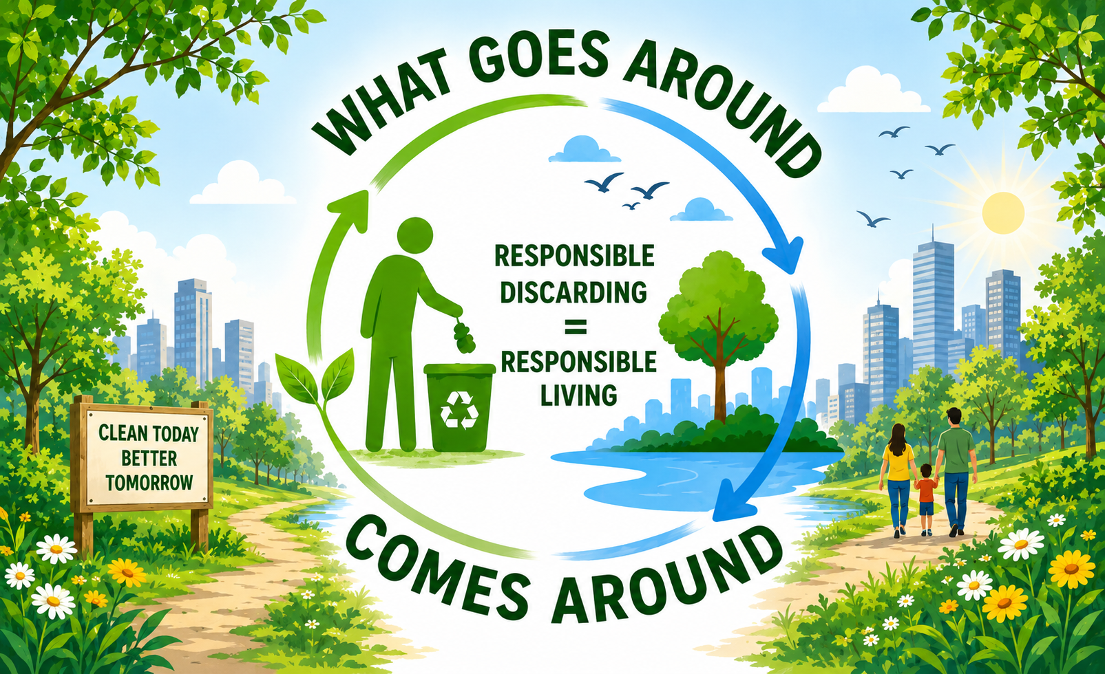 What Goes Around Comes Around Infographic